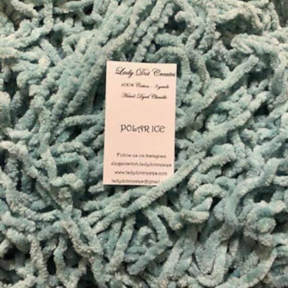 Chenille Trim by Lady Dot Creates - Polar Ice - 3 yds