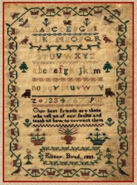 Elinor Brad - Needlework Press - Cross Stitch Chart