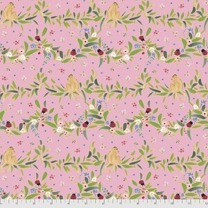 Ladybird PWDF321 Pink - Dena Designs - 1/2 yard