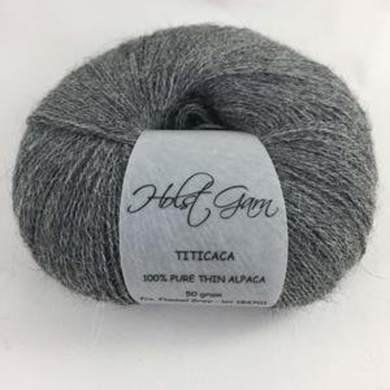 Holst Garn Titicaca - Flannel Grey 03 - Alpaca