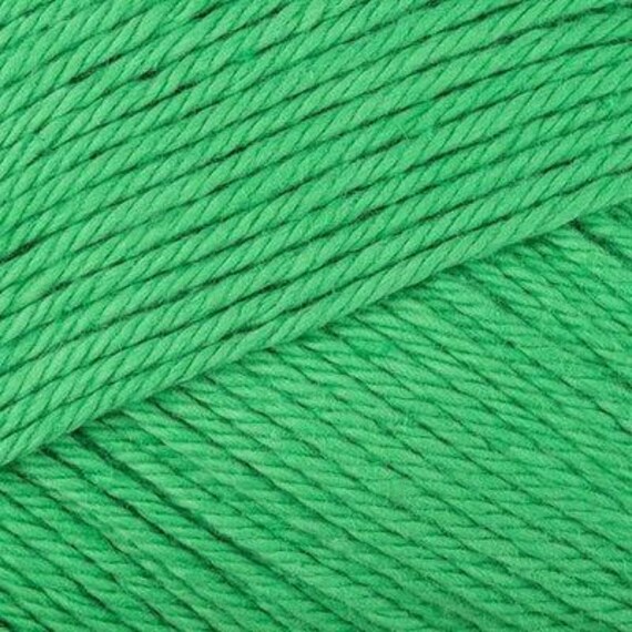 Fiddlesticks Posie 036 Green - 100% Cotton - 4 ply Fingering