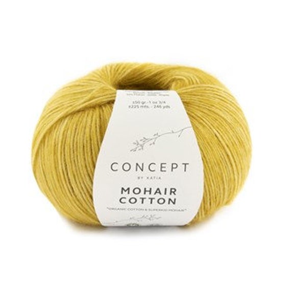 Katia Mohair Cotton col.79 - 4ply/Fingering - 70/30% Cotton/Mohair