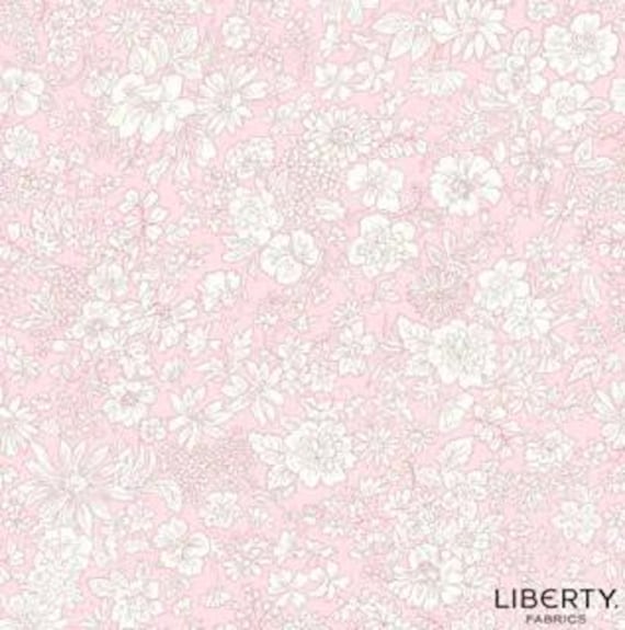 Liberty Emily Belle - Powder Rose 1666422A - 1/2 yd
