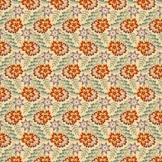 Hearthstone by Lyn Wilder for Marcus Fabrics R600538M - 1/2 yard