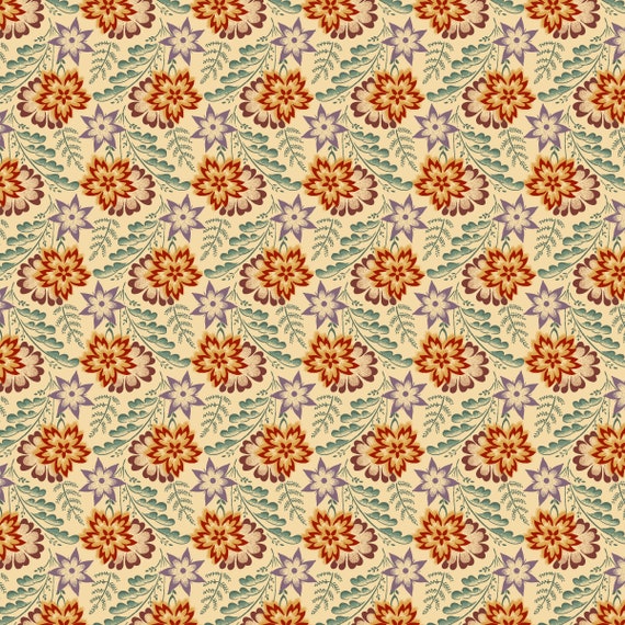 Hearthstone by Lyn Wilder for Marcus Fabrics R600538M - 1/2 yard