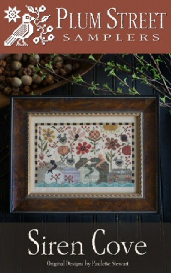 Siren Cove - Plum Street Samplers - Cross Stitch Chart