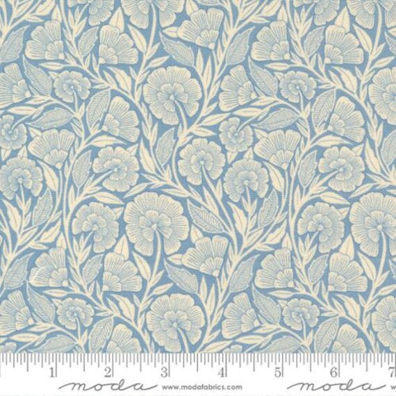 Flower Press by Katharine Watson 330214 - 1/2 yard