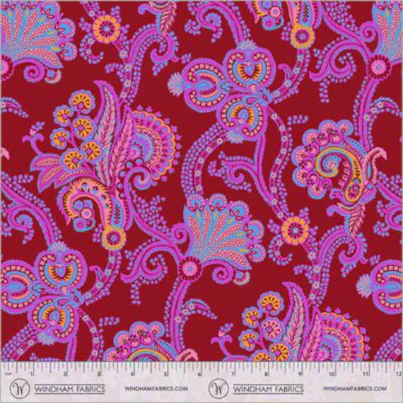 Sweet Talk 548994 Crimson - Jennifer Paganelli - 1/2 yd