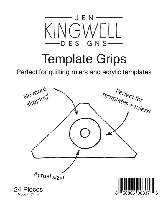 Template Grips - Jen Kingwell Designs