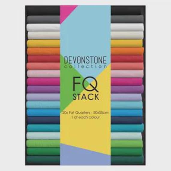 Fat Quarter Stack - Bright Solids DVFQ0001 - Boxed Set