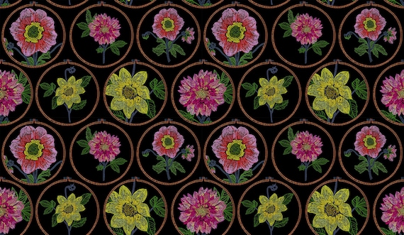 Silhouette Feeling Hopeful CLAMT100-99L - Anna Maria Horner/Parry - 1/2 yard