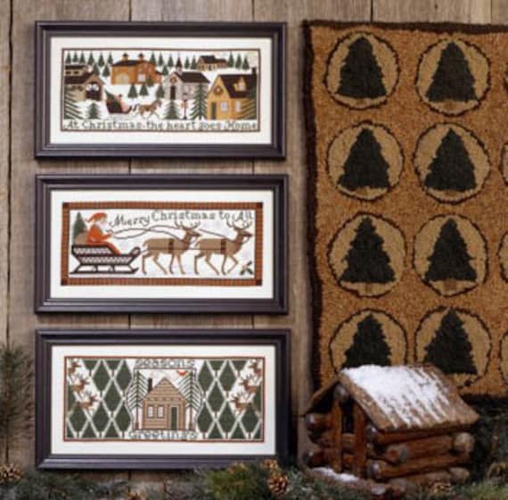 Home For Christmas - Prairie Schooler - Cross Stitch Chart