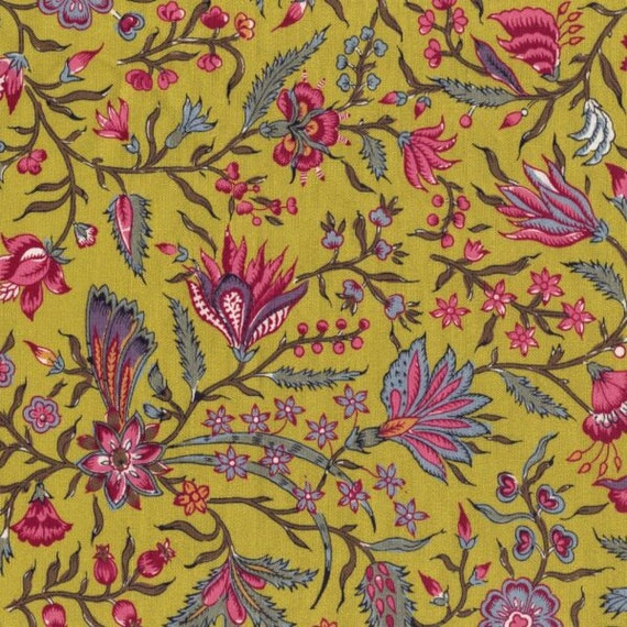 Dutch Heritage 4023 Green - 1/2 yard