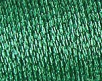 DMC Diamant Metallic Embroidery Thread - 699 Emerald