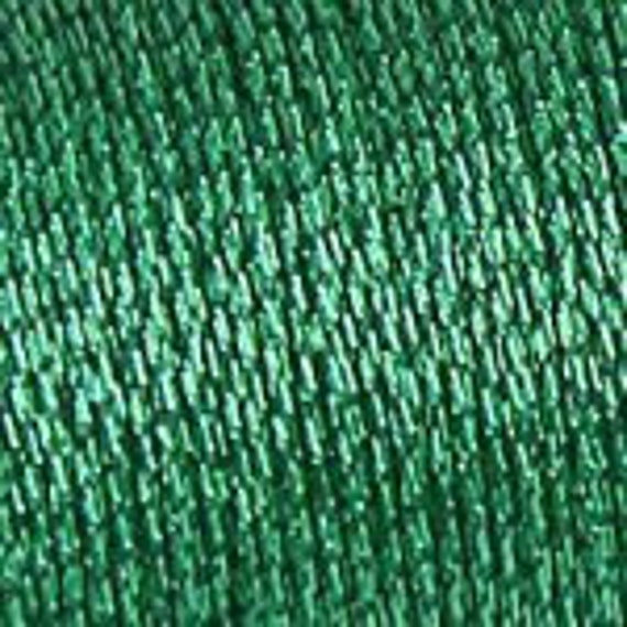 DMC Diamant Metallic Embroidery Thread - 699 Emerald