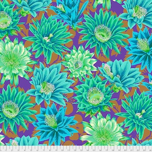 Kaffe Fassett PWPJ096 Szmaragdowy - 1/2 jarda