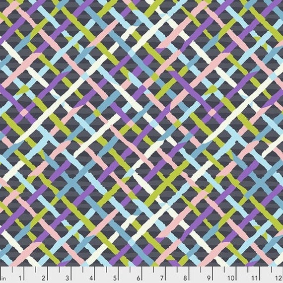 Kaffe Fassett Collective Mad Plaid Contrast PWBM037 - 1/2yd