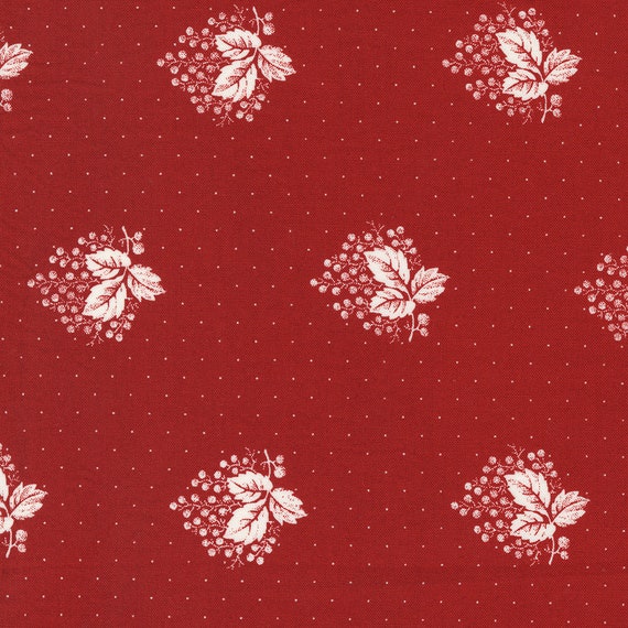 Red and White Gatherings by Lisa Bongean 4919213 - 1/2 yard