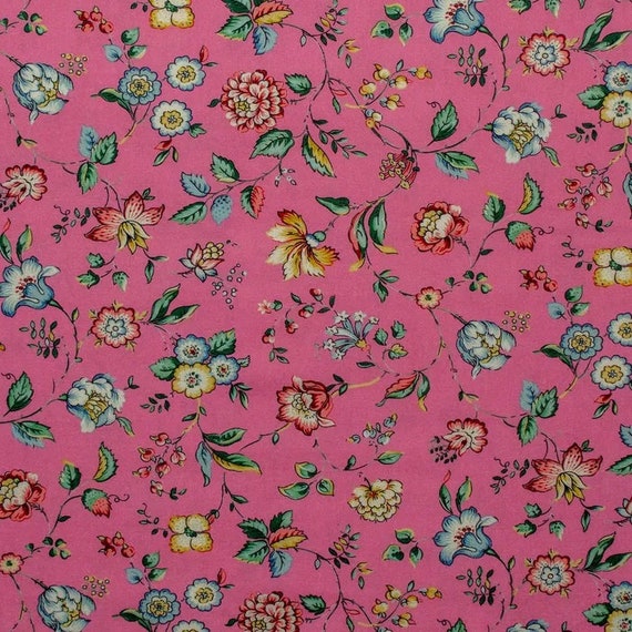 Dutch Heritage - Spring Garden 2044 Pink - 1/2yd