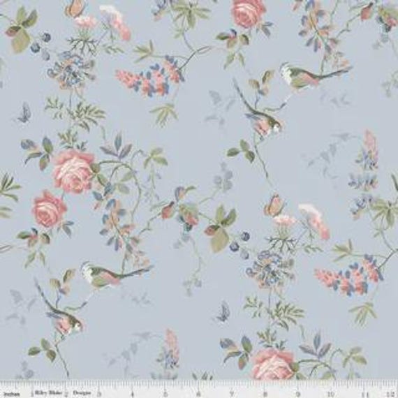 Anne of Green Gables C16121 Sky - 1/2 yard