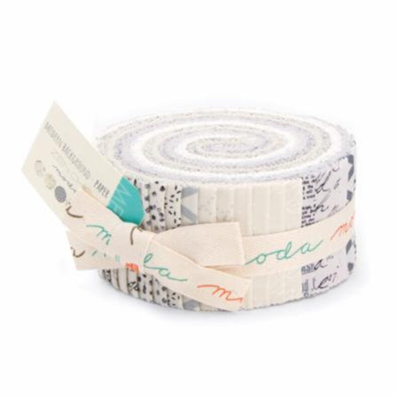 Modern Backgrounds Paper by Zen Chic Jelly Roll Etsy