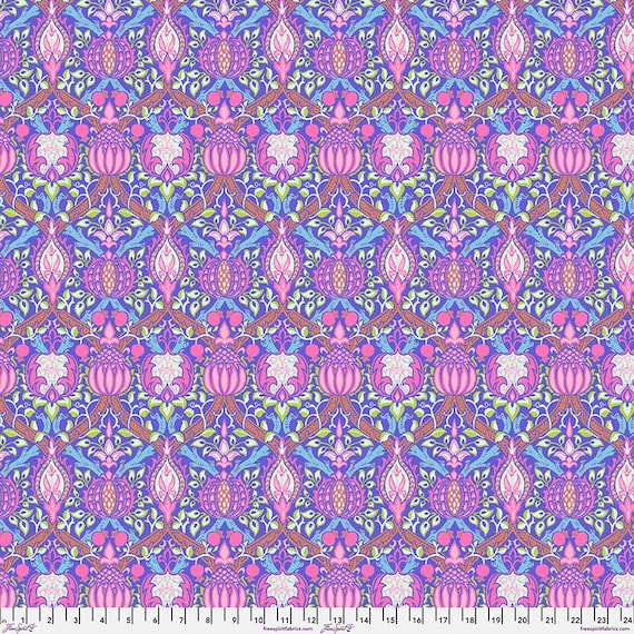 Kaffe x Morris & Co. PWKW008 Purple - 1/2 yard