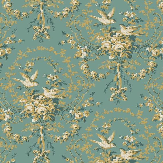 Jardin de Printemps by Kim Hurley of L'Uccello DV6491 - 1/2 yard