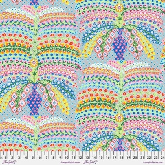 Kaffe Fassett PWGP100 Grey - 1/2 yard