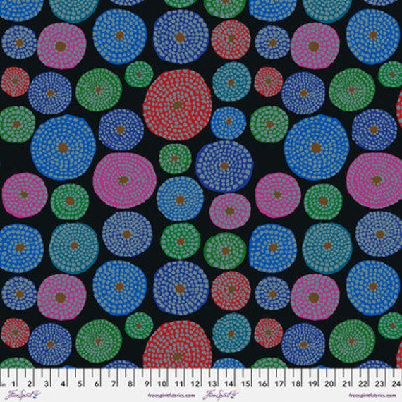 Kaffe Fassett Collective  PWGP193 Black - 1/2yd