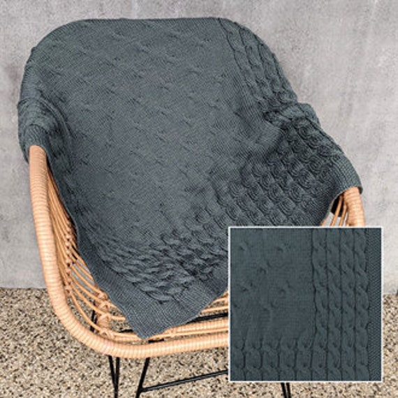 Adsley Blanket - Knitting Pattern