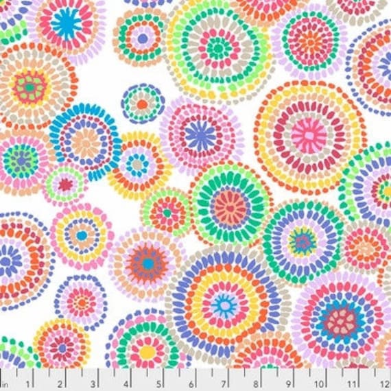 Kaffe Fassett Collective Classics - PWGP176 White - 1/2 yard