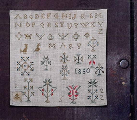 A Pennsylvania Motif Sampler - Carriage House Samplings - Chart Only