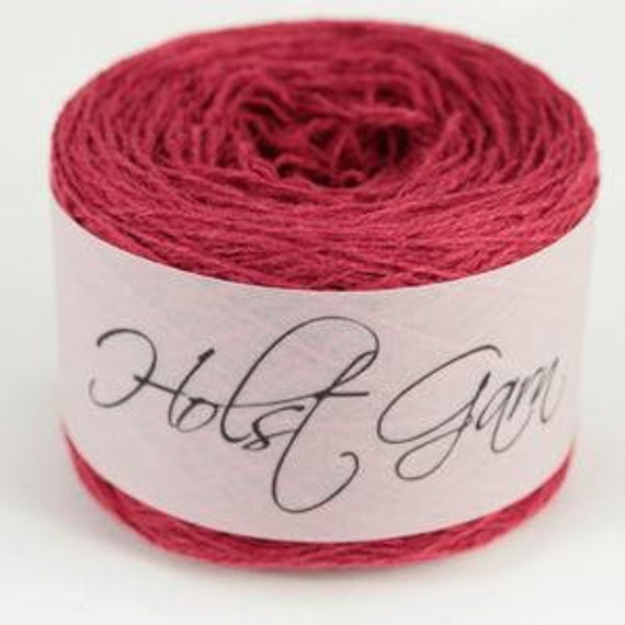 Holst Garn Coast - 76 Crimson - Wool/Cotton