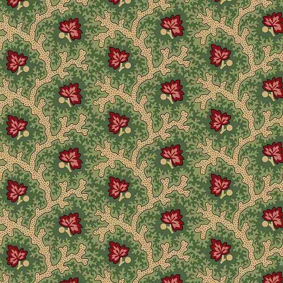 Return to Elegance - Judie Rothermel 3308GRE - 1/2 yard