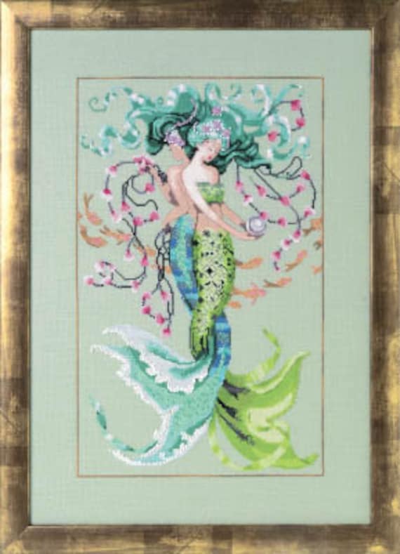 Twisted Mermaids - Mirabilia - Cross Stitch Chart