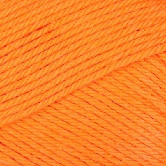 Fiddlesticks Posie 017 Mandarin - 100% Cotton - 4 ply Fingering