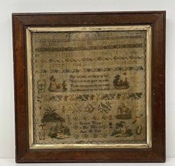 Elizabeth Thorpe 1850 - From the Heart - Cross stitch chart