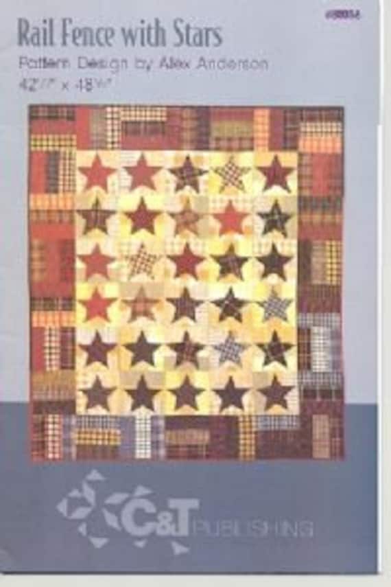 Rail Fence with Stars by Alex Anderson - Quilt Pattern
