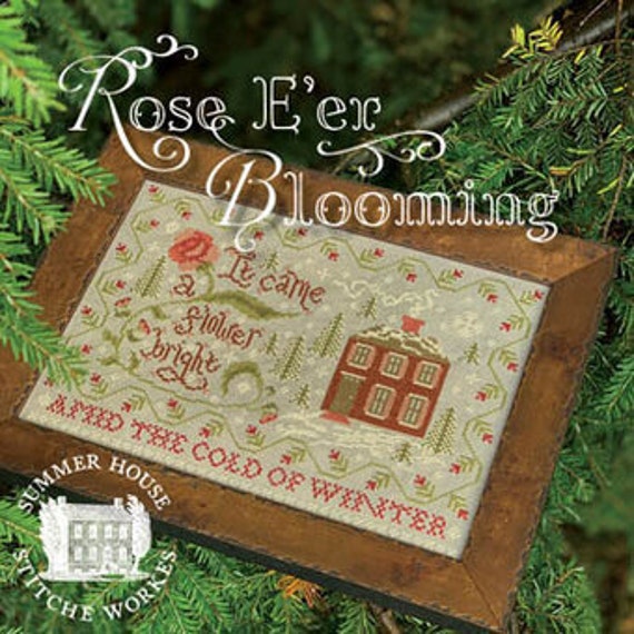 Rose E'er Blooming - Summer House Stitche Works - Cross Stitch Chart