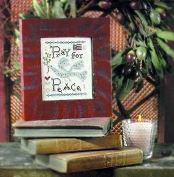 Pray for Peace - Birds of a Feather - Cross Stitch Chart
