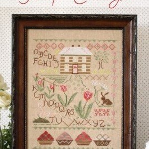 Tulip Cottage - October House - Cross Stitch Chart