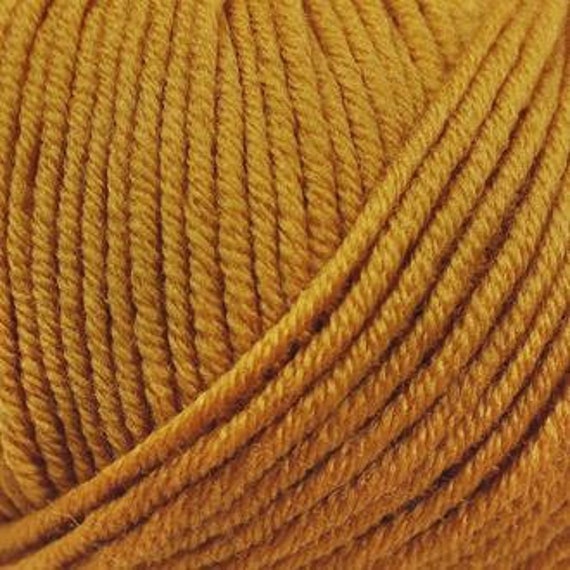 Bellissimo 8ply - 240 Mustard - 100% Extra Fine Wool