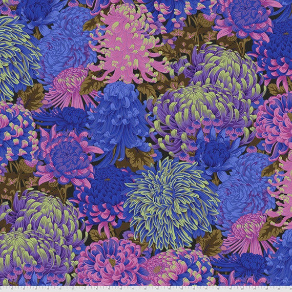 Kaffe Fassett Collective PWPJ107 Cool - 1/2 yard