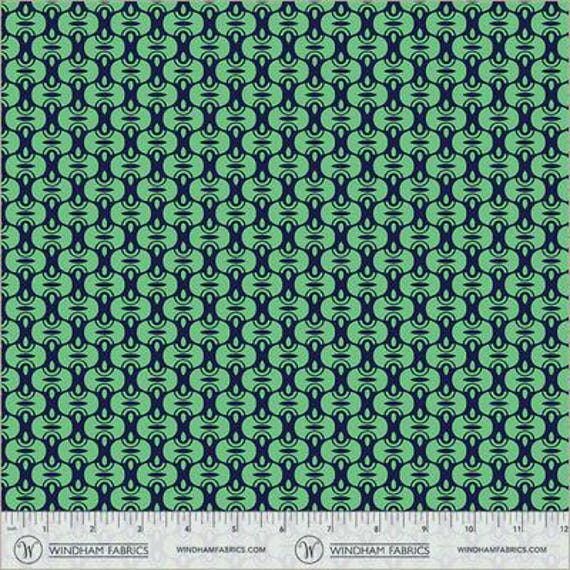 Sweet Talk 5490310 Sea Green - Jennifer Paganelli - 1/2 yd