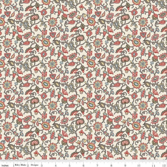 Jane Austen at Home - Margaret C10011 - 1/2 yard