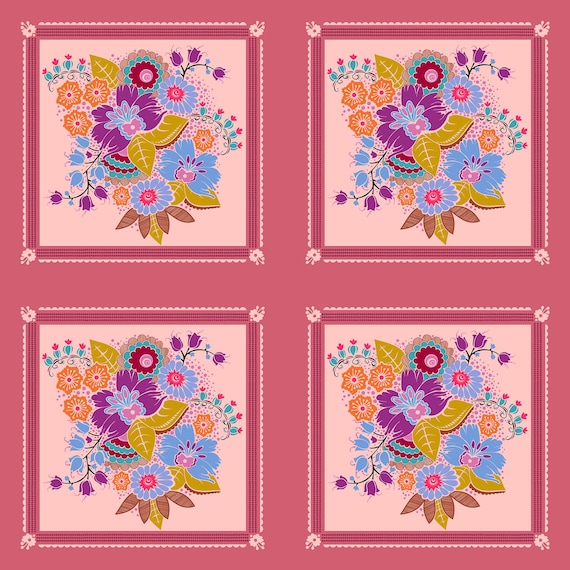 Allegory Square Dance Glow AMT144-23L - Anna Maria Textiles