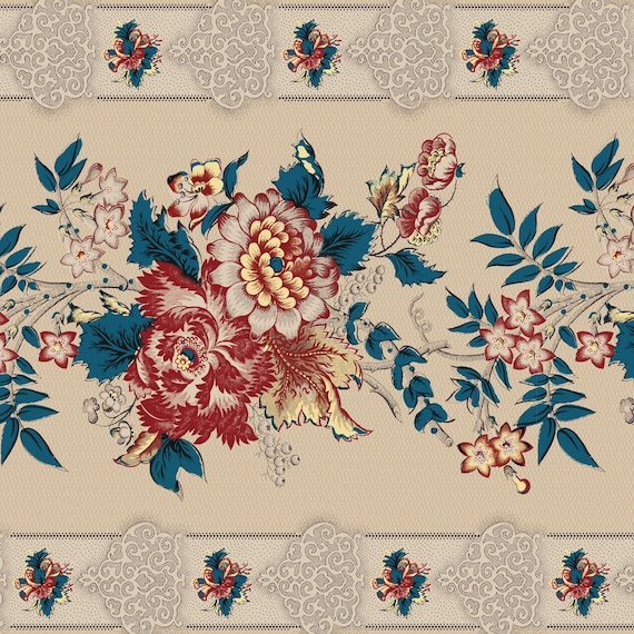 Inglenook by Margaret Mew - DV7340 The Country House - 1/2 yard