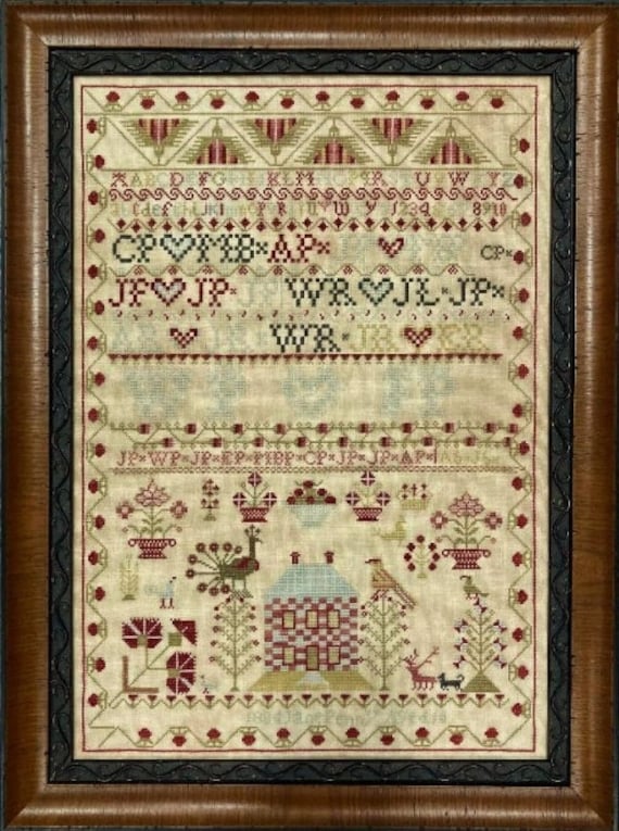 Jane Penny 1834 - Cardan Antiques and Needlework - Cross Stitch Chart