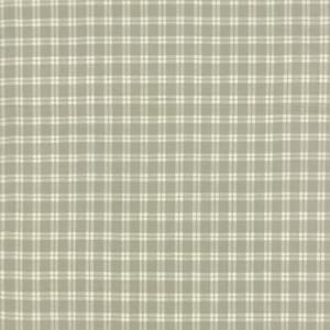 May include: A beige and white plaid fabric with a subtle texture. The fabric has a woven pattern with a repeating grid of squares.
