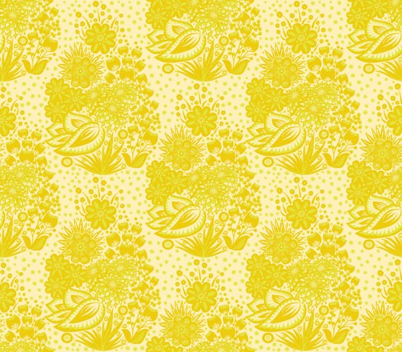 Anna Maria Textiles - Overdressed - Totem Yellow - AMT152-52V